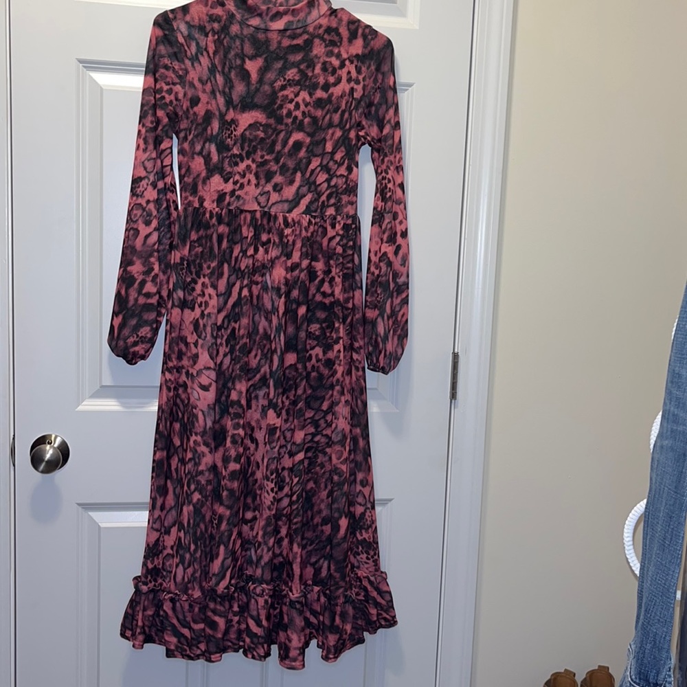 Animal Midi Dress